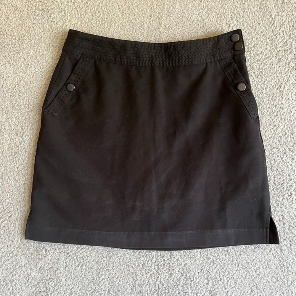 EP Pro Golf Skort Shorts Womens Size 4 Black Casual Pockets Skirt Outdoor